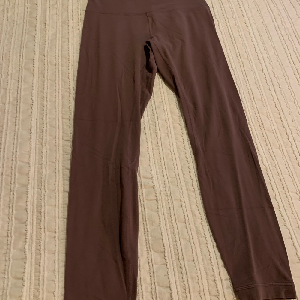 lululemon athletica dark rose Leggings